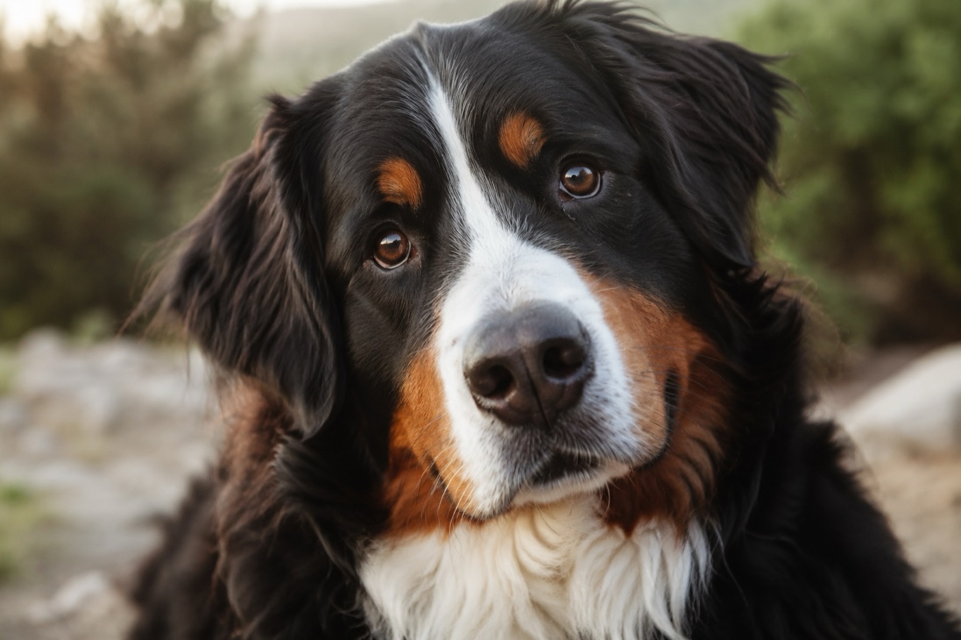 Shasta the Bernese Mountain Dog